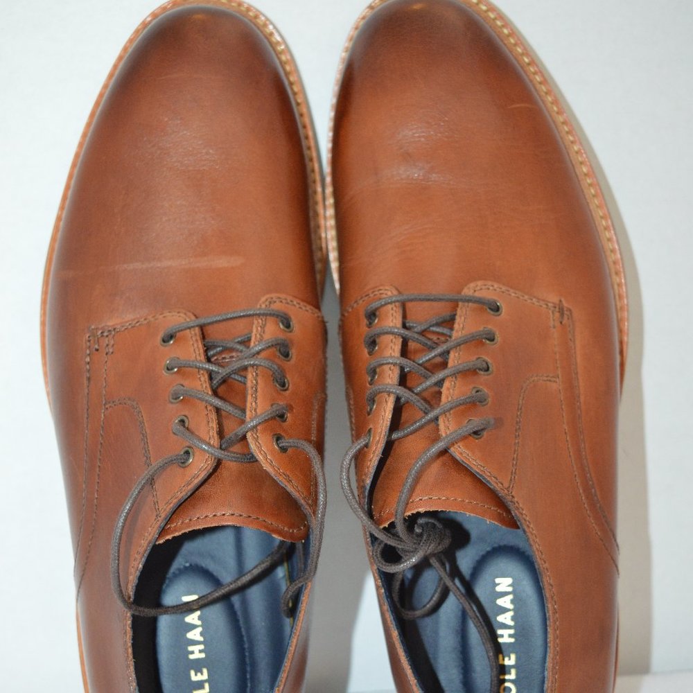 Cole Haan Frankland  British Tan Oxford Dress Shoe - Picture 6 of 8